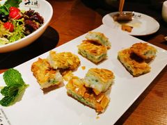 杏香脆皮小唐菜-南拳十三姨·潮汕砂锅粥(世纪金源店)