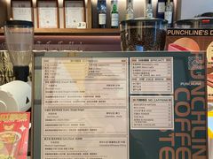 菜单-Punchline Coffee&Roaster(同济大学店)