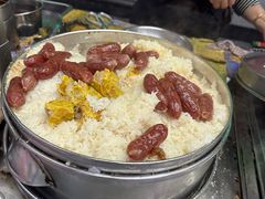 糯米饭加腊肠-权记骨粥