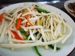 芦苇根炒肉丝-梦缘水乡·湖景餐厅
