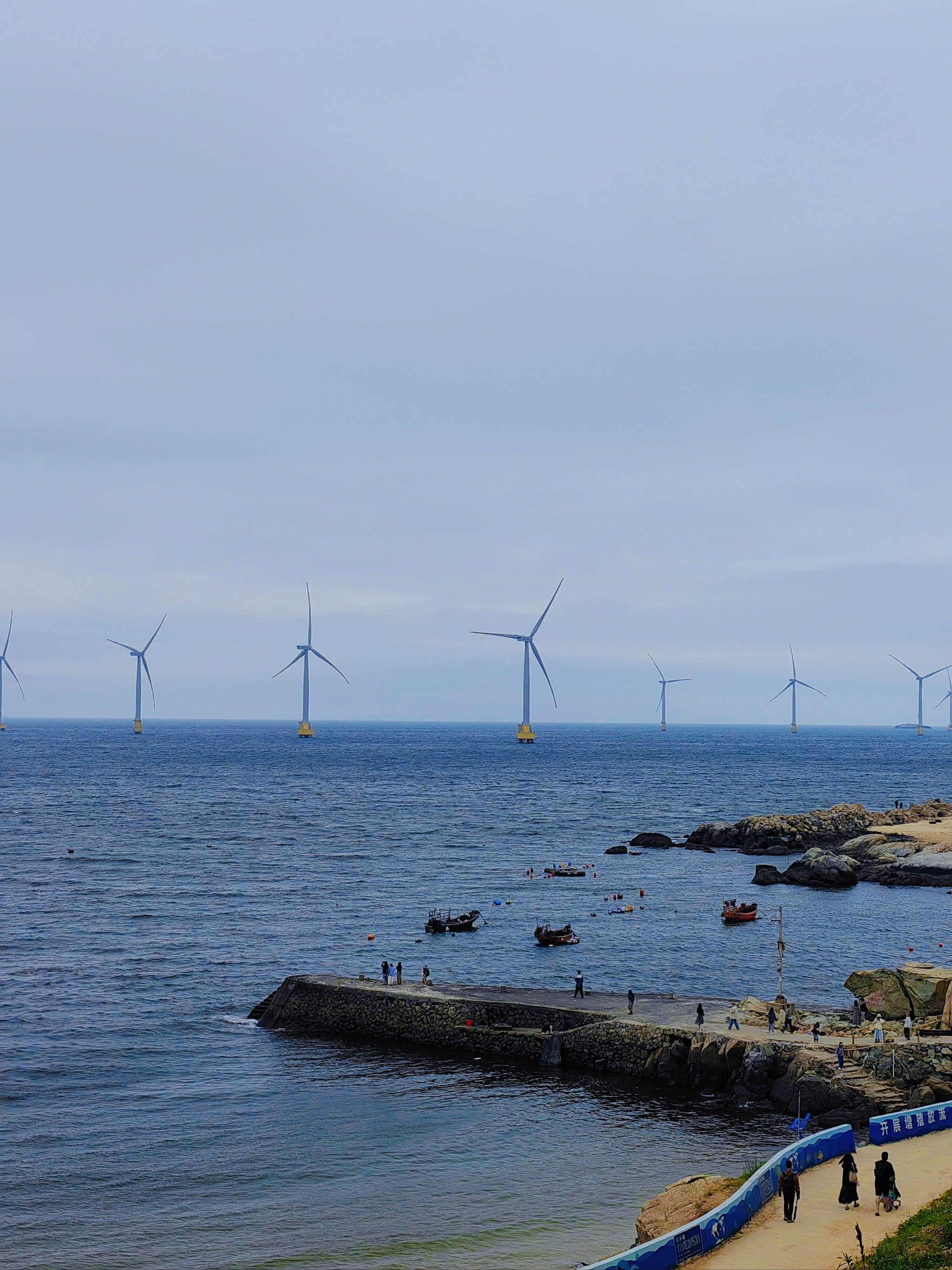 海天相接的美景