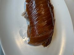 烤鸭皮沾白糖吃-四季民福烤鸭店(前门大栅栏店)