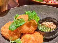 泰式鱿鱼粒虾饼-CHINCHIN 青青·泰国料理(万象食家店)