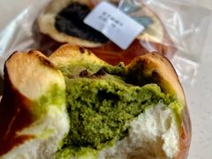 抹茶碱水面包-雀食面包店(钟楼店)