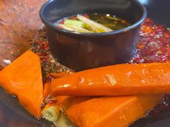 菌汤子母锅-蜀家渝重庆火锅(南屏街店)