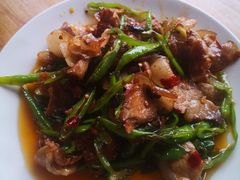 回锅肉-豆腐脑花