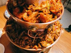 霸气双层炭火蛙-炉小二铜锅牛蛙•川湘菜(三里屯店)