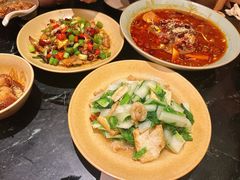 小白菜煎豆腐-廖川菜(太阳宫店)
