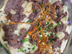腐竹蒸黄牛肉-石岐乳鸽村(南海第三分店)