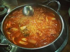 部队锅-包装马车·韩国料理·포장마차