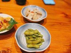 毛豆和藕块-吟松日式料理(莘庄店)
