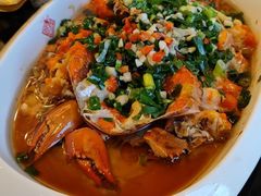 招牌葱油膏蟹-丰收日·小海鲜·沪上家宴(顾村正大店)
