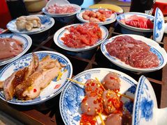 特色内脏九宫格拼盘-王歘歘·chuǎ火锅(五道营店)