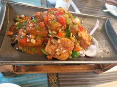铁板毛豆腐-自游人·美食一楼·地道徽菜(三十年名店)
