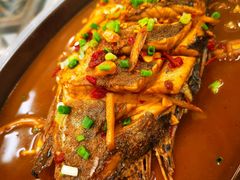 铁板臭鲑鱼-徽州美食(三十年老店)