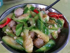 丝瓜炒渔丸-友记河鲜(聚友美食店)
