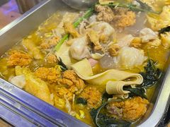 新鲜鱼籽鱼泡锅-聚味罗记大排檔·烧烤·鲜鱼杂·甲鱼煲(科学馆店)