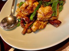 九层塔龙虾炒茄子-杭州西子湖四季酒店·金沙厅