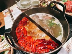 草本鸳鸯锅-盡膳口福跷脚牛肉火锅(晶耀前滩店)
