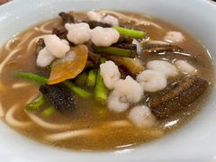 虾爆鳝面-奎元馆.百年奎元.非遗传承(西湖边的解放路店)