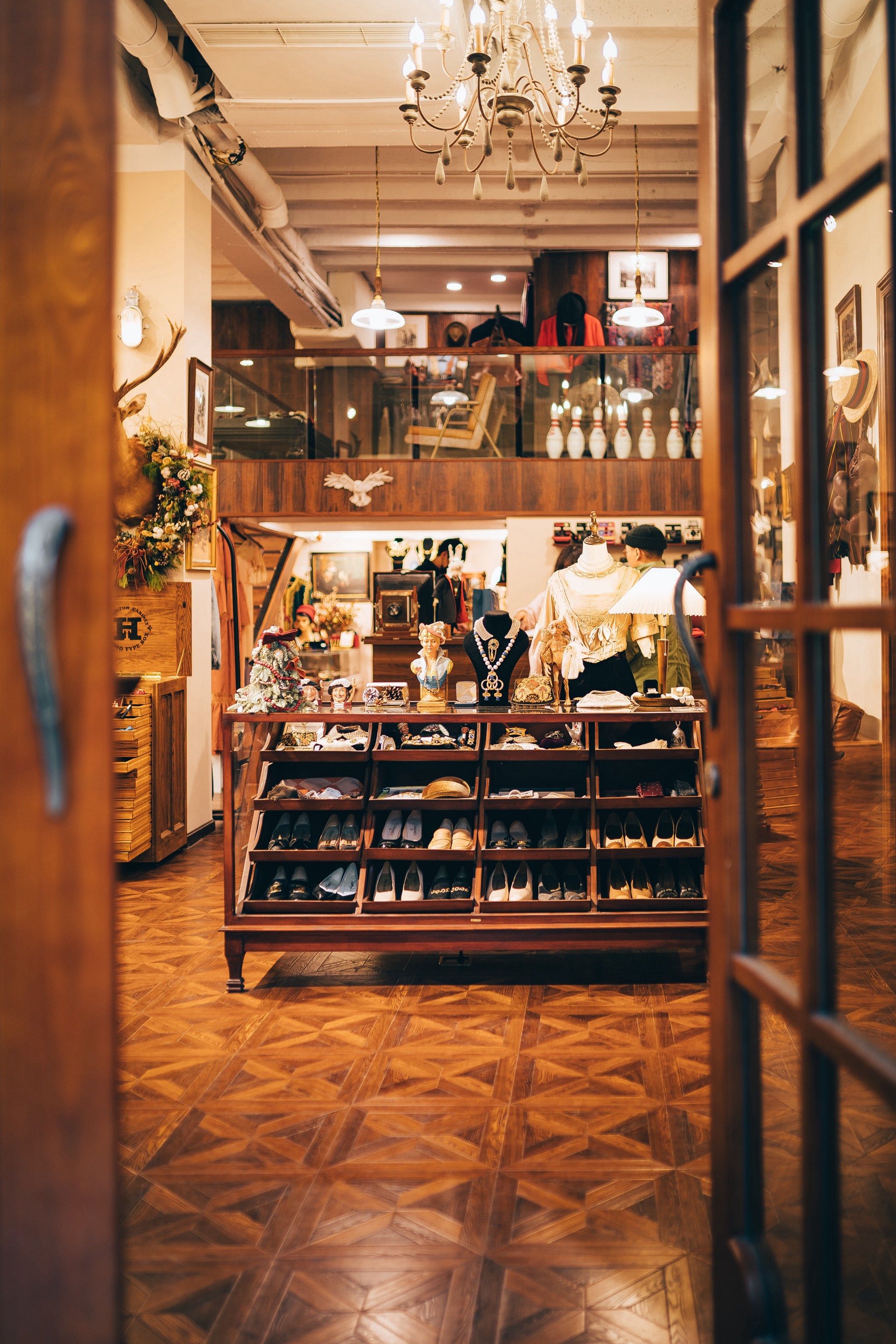 复古风格的小店