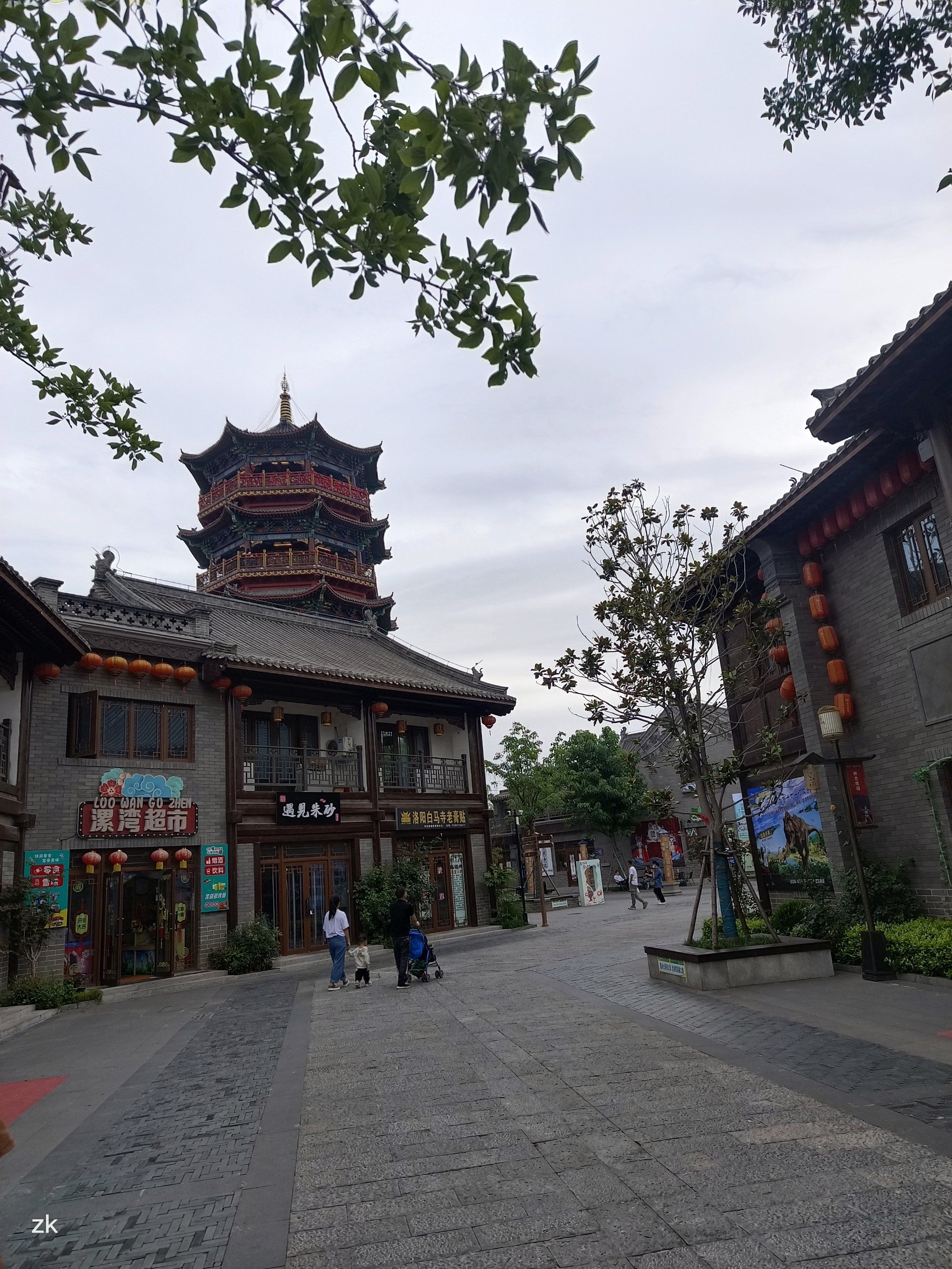 打卡,漯湾古镇