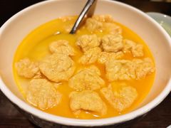 虾汤水乡嫩豆泡-庐灶江南·江南菜·四合院Bistro(东直门雍和宫·原华侨宾馆店)