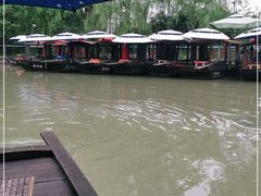 -摇橹船上船码头