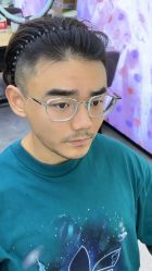 点击看大图 -藤野造型烫发染发