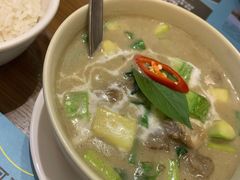 中部绿咖喱鸡肉-帕蓝·暹罗料理(曲阳店)
