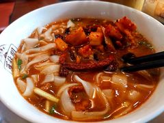 鲜肉炒码粉-羅秋明手工粉面