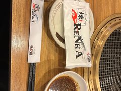 餐具摆设-炼火烤肉店