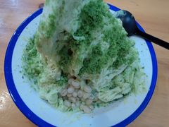 雪花冰（抹茶味）-串妹花式冰粉(乐山总店)