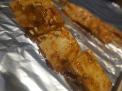 烤牛板筋-阿里巴巴海鲜烧烤家常菜(黄岛店)