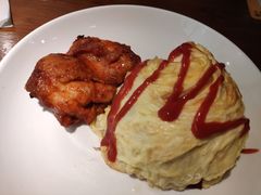 奥尔良烤鸡排蛋包饭-新贝乐意大利餐厅(镇江苏宁广场店)