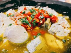 苋菜梗蒸臭豆腐-大牌大·传统杭帮菜(湖滨店)