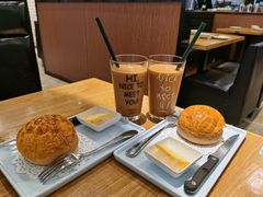 冰火菠萝油-金翠河烧鹅粤式茶餐厅(龙湖三千集天街店)