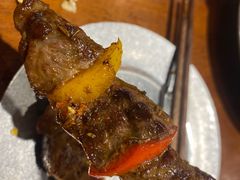 云南小黄牛肉串-麒麟风烤牛肉·云南烧烤小排档(丹凤街店)