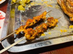 烤鸡脆骨-玫瑰红烤羊排(北新桥三条店)