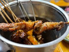 招牌烤羊肉串-炒豆合作社(东四总店)