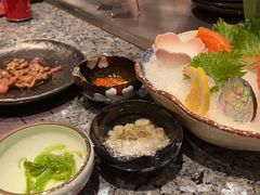 三文鱼刺身-大渔铁板烧(中山路八佰伴店)