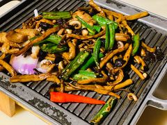 茶树菇炒八爪鱼-桂满陇-十里风荷(合生汇店)
