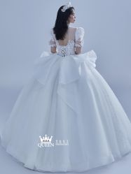 点击看大图 -艾拉·女王婚纱礼服馆