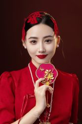 -桃子造型婚纱礼服(凤起广场店)
