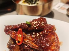 草家招牌酱辣蟹-草家酱蟹炭火烤肉店(珲春南路一店)