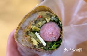 Taiwanese Night Market Large Intestine with Small Sausage