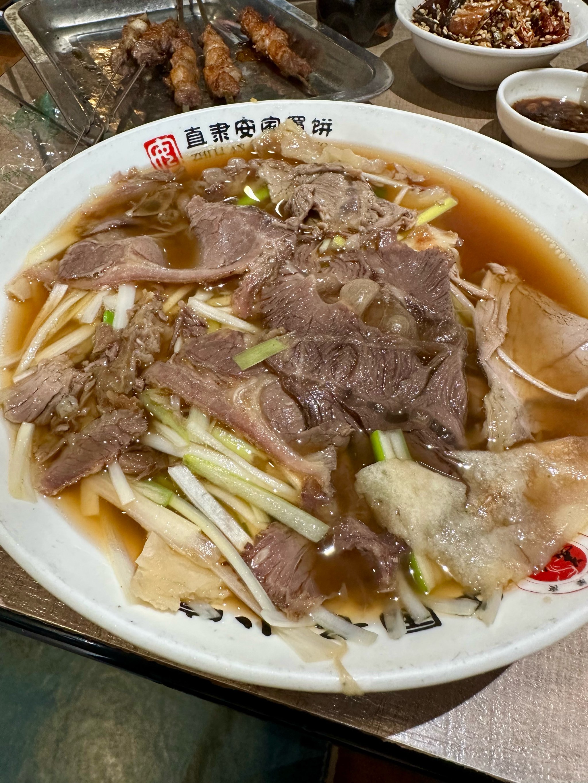 驴肉泡饼图片