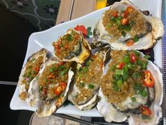 蒜蓉烤生蚝-大院涮烤·东北经典老味烧烤·铜锅涮肉(江南东路店)