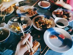 -亚龙湾希尔顿自助餐厅·海鲜·烧烤·沙滩BBQ·现场乐队