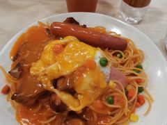 沙丹鸡扒意粉-喜莲咖啡